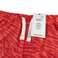 M&S shorts 11-12 years red and orange graphic stripy pattern