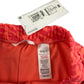 M&S shorts 11-12 years red and orange graphic stripy pattern