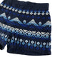 Monsoon shorts 12-13 years navy blue embroidered pattern cotton