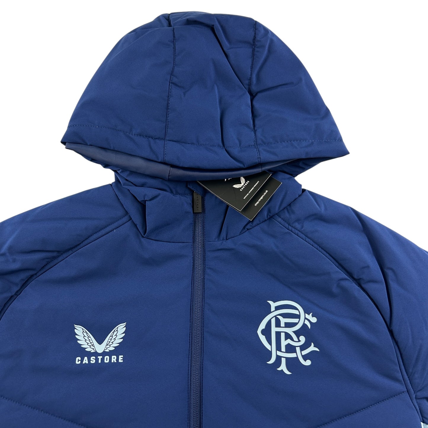 Castore Rangers FC Women's Pro Players Bench Jacket Blue