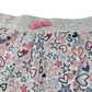 George shorts 12-13 years grey love heart print pattern jersey