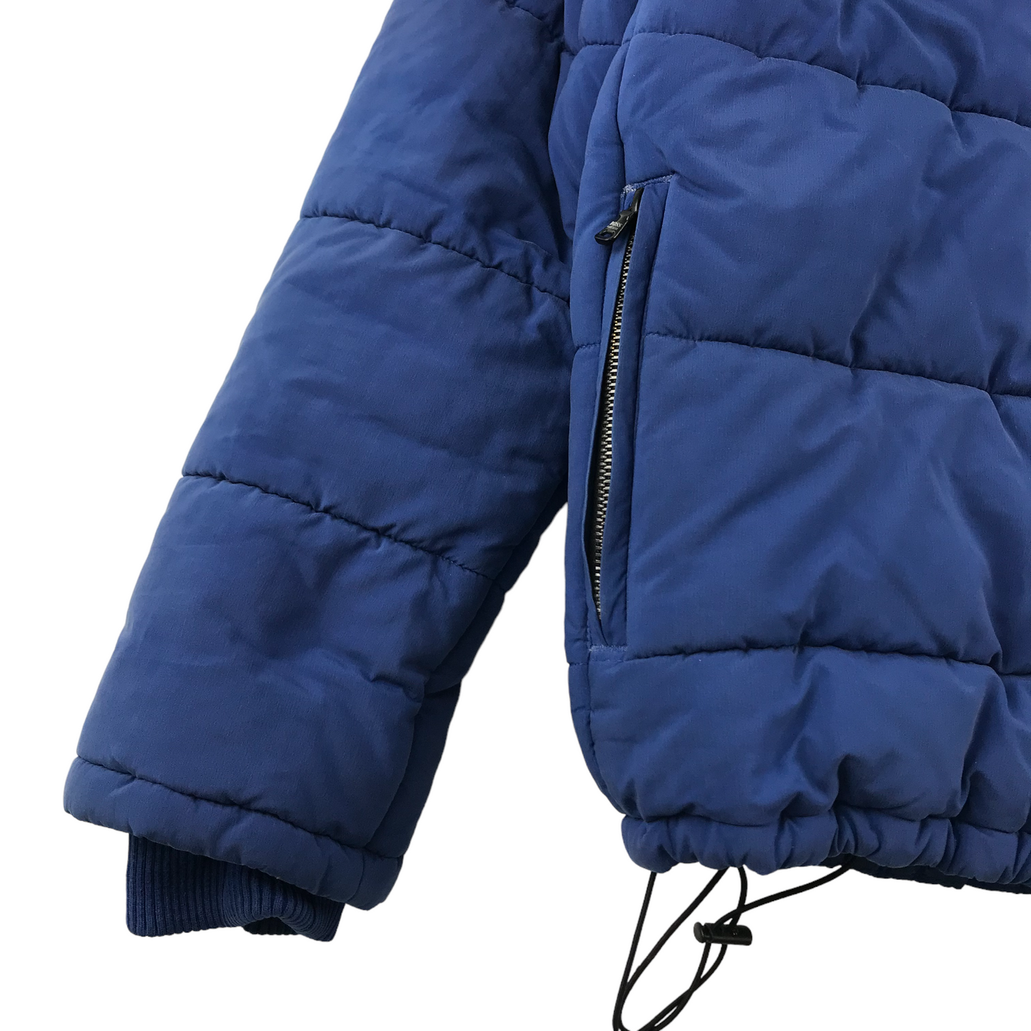 Hugo Boss Jacket Age 12 Blue Hooded Puffer