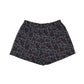 Matalan shorts 12-13 years black love heart print pattern jersey