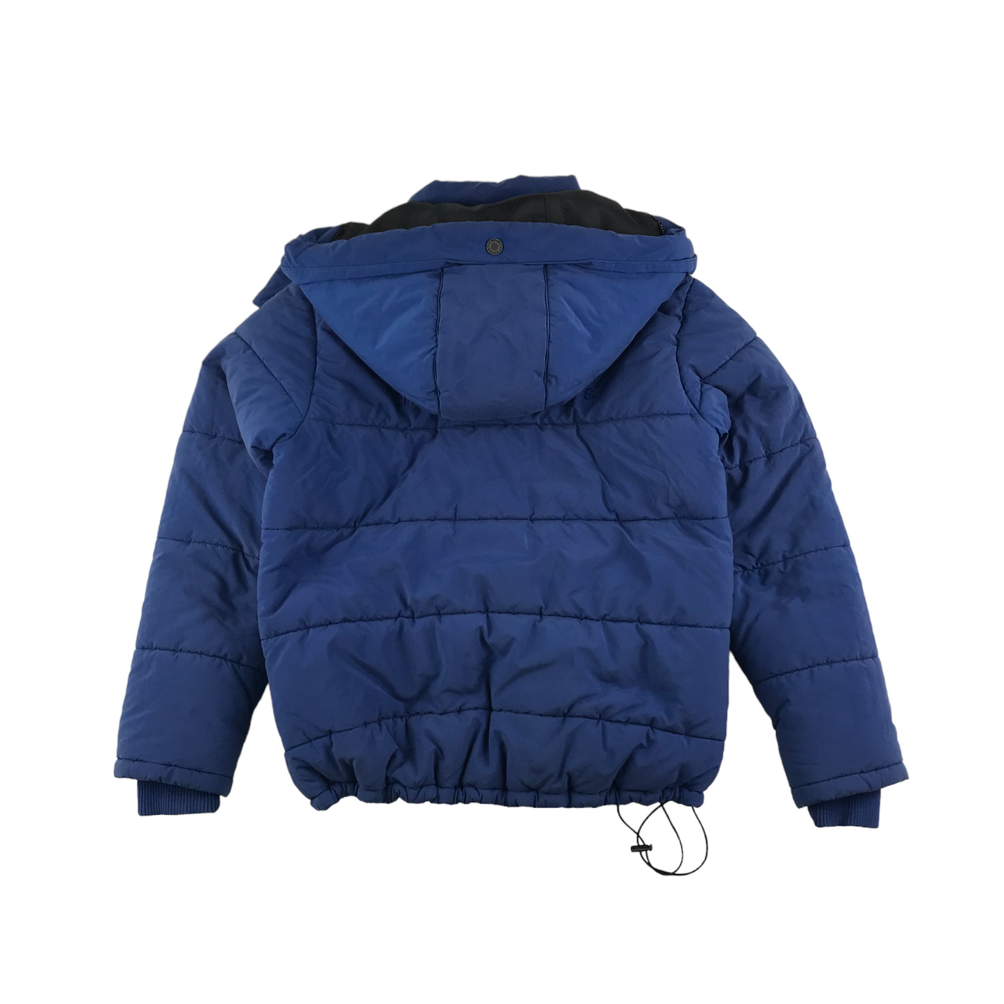 Hugo Boss Jacket Age 12 Blue Hooded Puffer