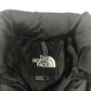 The North Face jacket men's size S black and blue panelled puffer