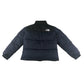 The North Face jacket men's size S black and blue panelled puffer