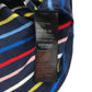Maine dress 9-10 years navy and multicolour stripy short sleeve cotton