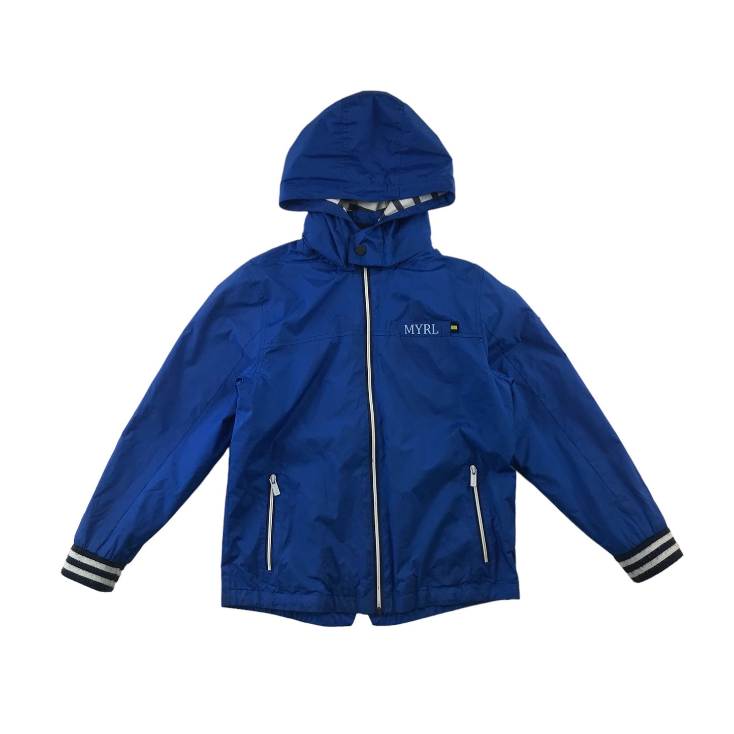 Mayoral light jacket 9 years Royal Blue Full Zipper