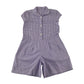 George school summer playsuit 5-6 years lilac with buttons