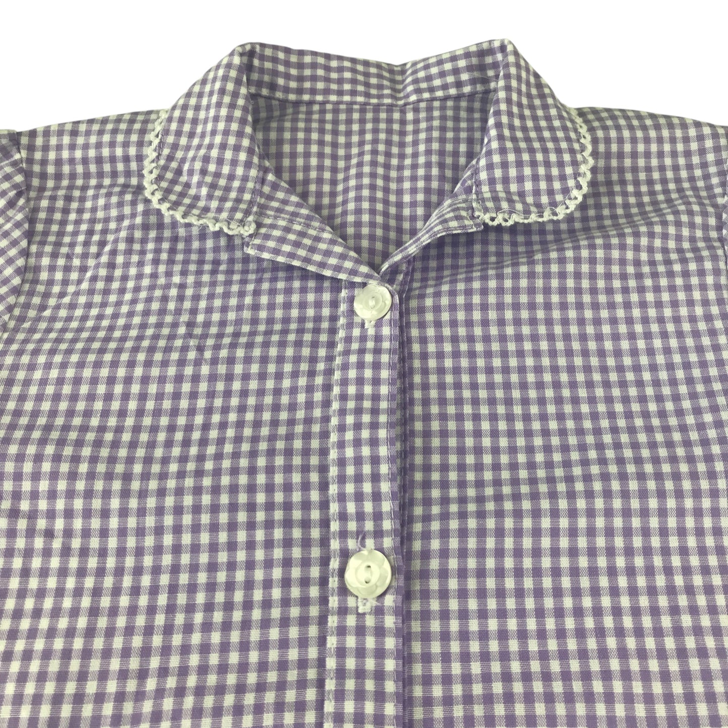 George school summer playsuit 5-6 years lilac with buttons