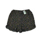 Primark shorts 14-15 years black floral high waist