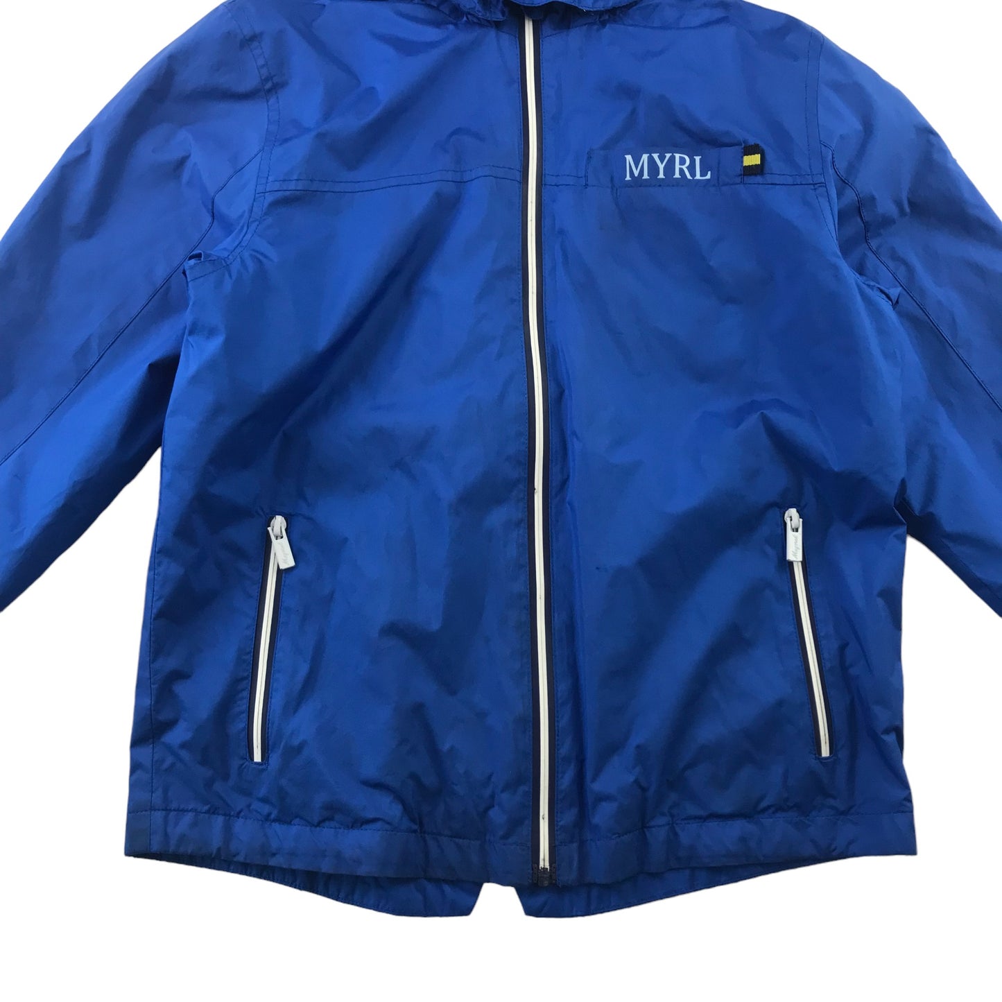 Mayoral light jacket 9 years Royal Blue Full Zipper