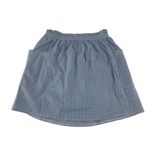 George school summer gingham skirt 5-6 years elasticated waistband and pockets