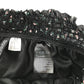 H&M skirt women's size S black floral mesh layered
