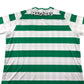 New Balance Celtic FC Football Strip adult size 2XL green and white stripy