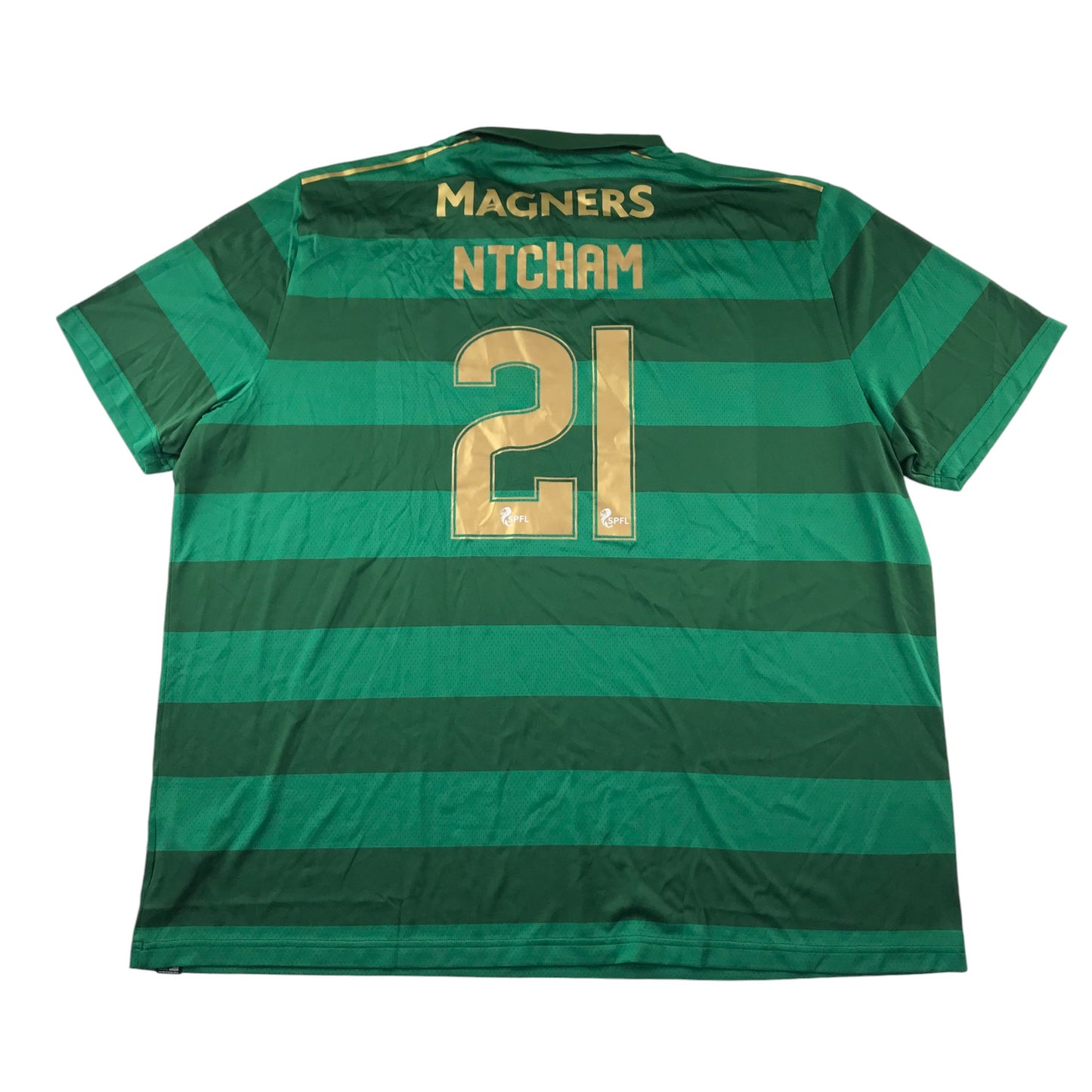 New Balance Celtic FC Football Strip adult size 4XL green number 21 Ntcham