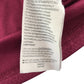 Under Armour sport top 9-11 years burgundy short sleeve loose fit