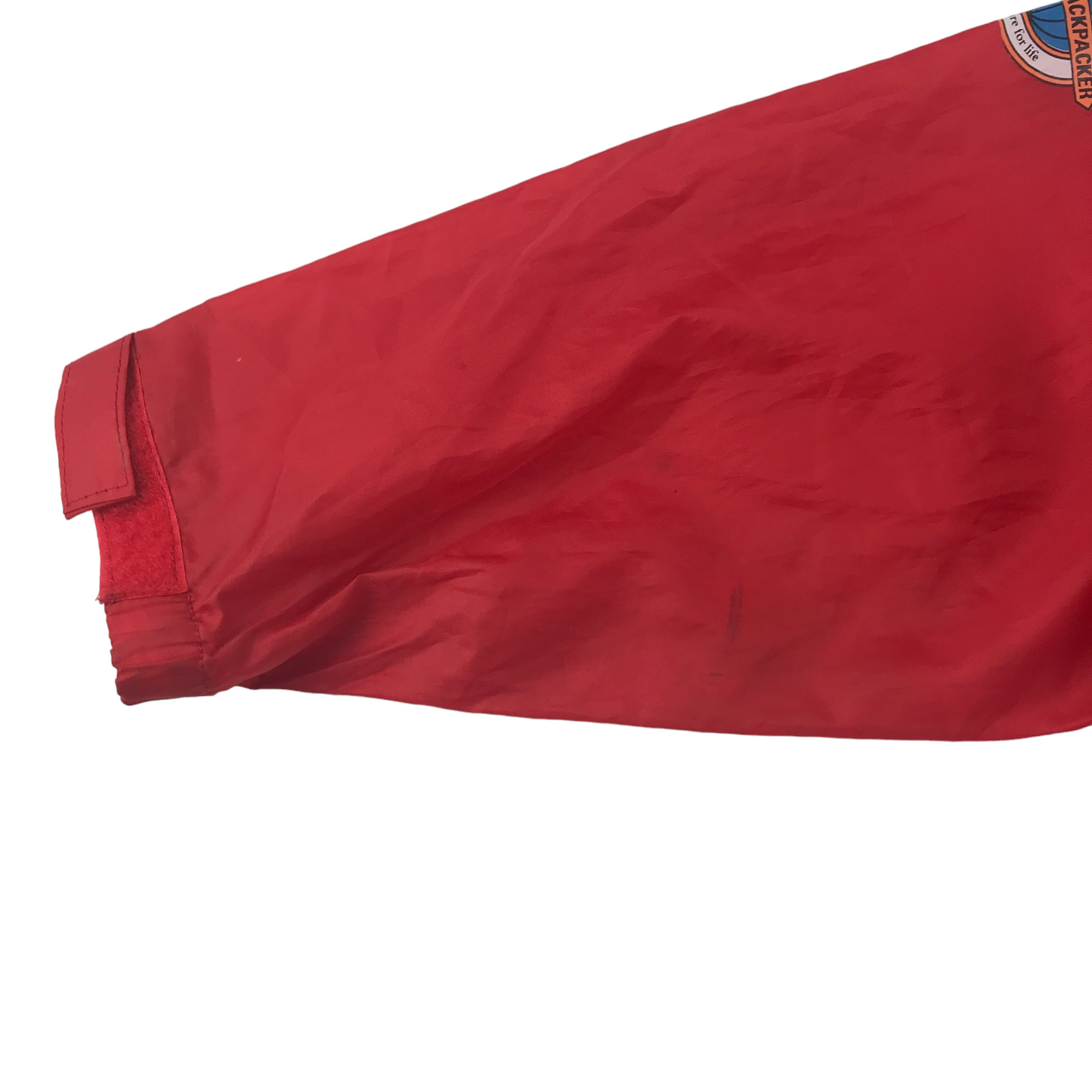 Waterproof Jacket Age 5 Red Light