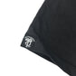 M&S t-shirt 7-8 years short sleeve black with doodle print