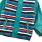 Lupilu Raincoat Age 5 Blue Stripy
