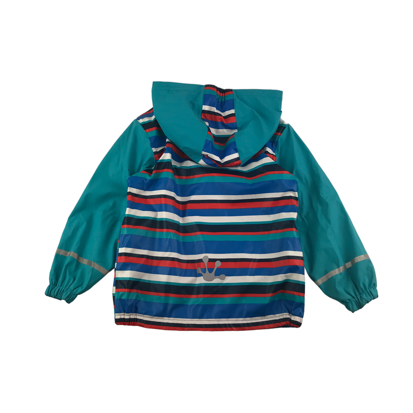 Lupilu Raincoat Age 5 Blue Stripy