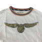 M&S t-shirt 7-8 years short sleeve white hogwarts graphic print