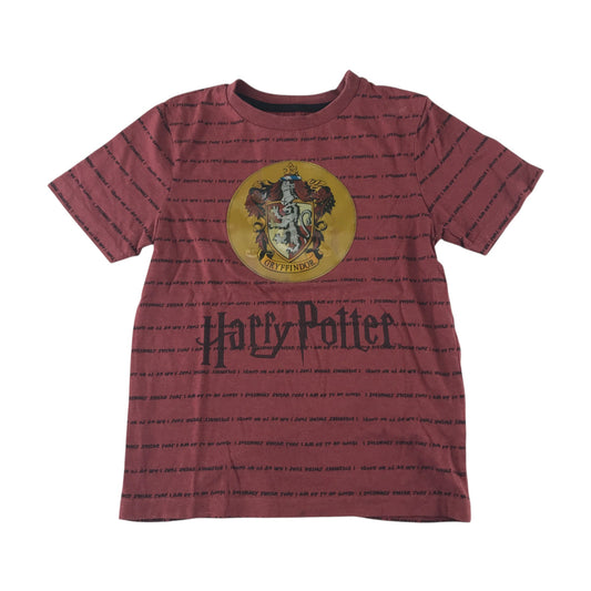 Nutmeg T-Shirt 7-8 years burgundy short sleeve Harry Potter Gryffindor