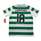 New Balance Celtic FC Football Strip men size L number 18 Champions in the back