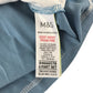 M&S T-shirt 7-8 years grey short sleeve block colours