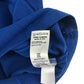 M&S T-shirt 7-8 years blue short sleeve cotton