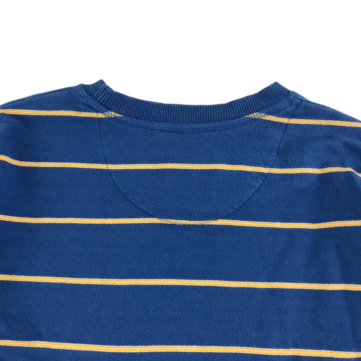 Fatface Sweater Age 9 Blue Stripy Lightweight Jersey T-shirt