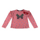 Hamleys t-shirt 8-9 years pink sequin butterfly revisable colours