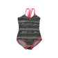 George Swimsuit Age 6 Black and White Graphic Print One Piece Cossie