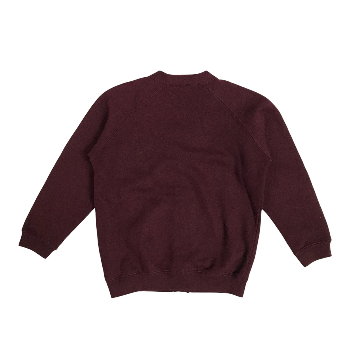 *Castleton Primary Burgundy jersey cardigan