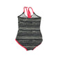 George Swimsuit Age 6 Black and White Graphic Print One Piece Cossie