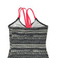 George Swimsuit Age 6 Black and White Graphic Print One Piece Cossie