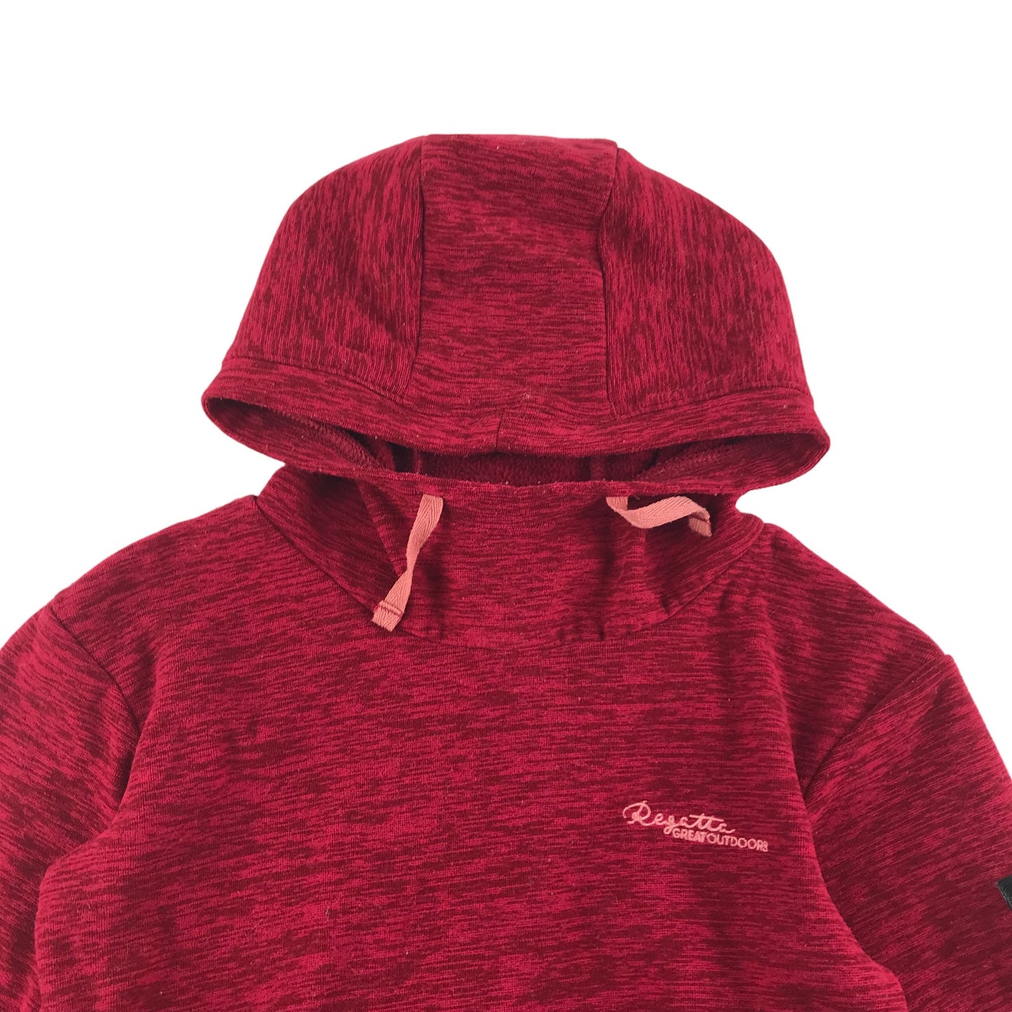 Regatta Fleece Age 7 Burgundy Hoodie