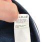 River Island sweater 9-10 years navy blue full zipper floral sleeves