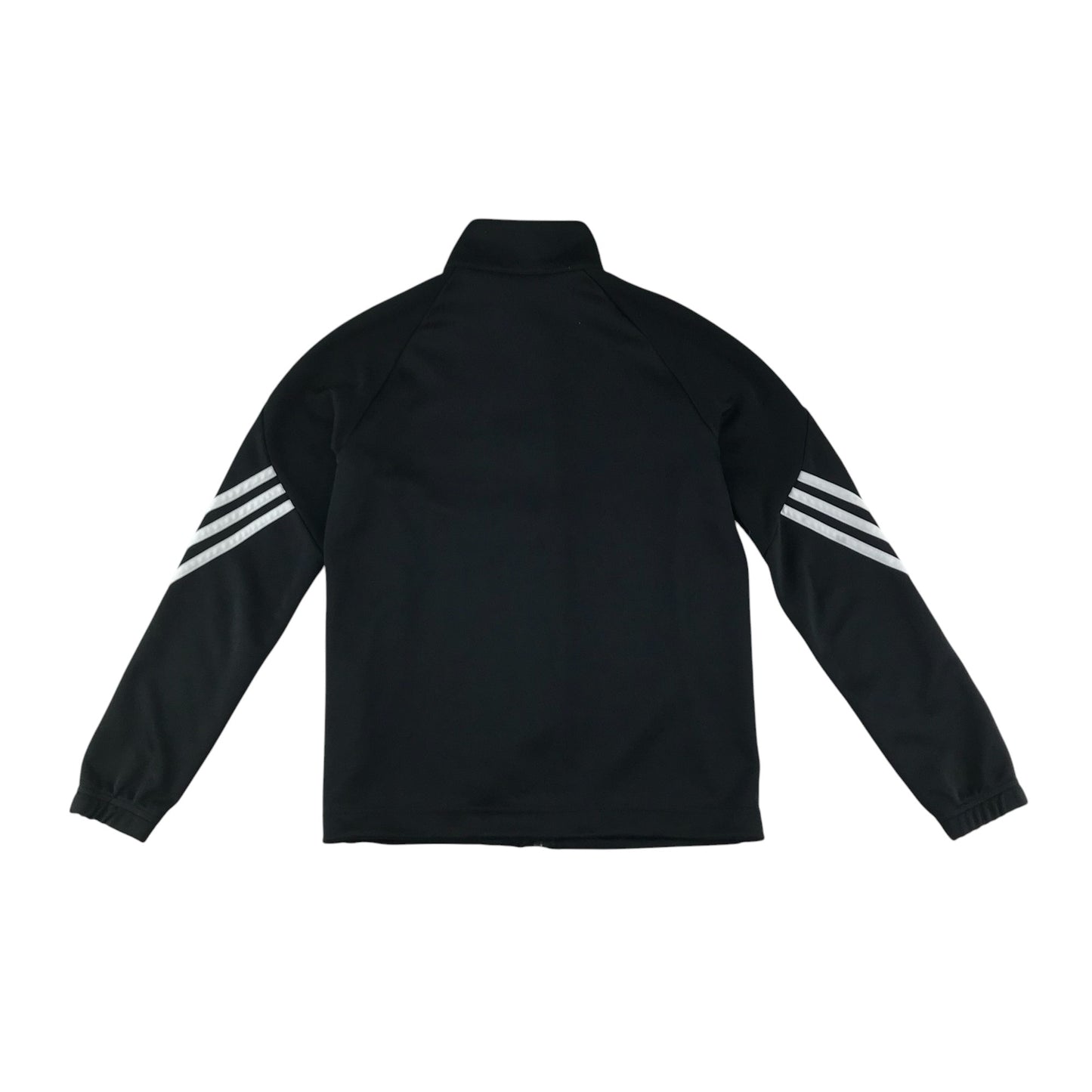 Adidas sweatshirt 9-10 years black full zipper tracksuit top