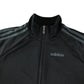 Adidas sweatshirt 11-12 years black with grey three stripes