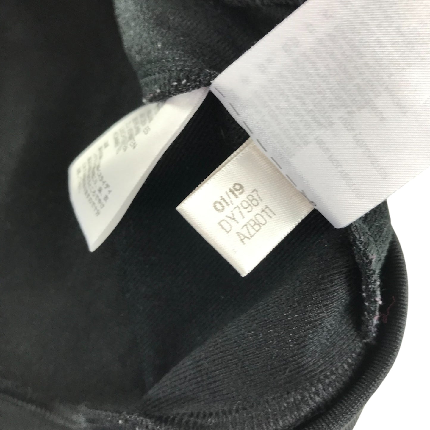 Adidas sweatshirt 11-12 years black with grey three stripes