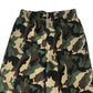 Next trousers 5-6 years khaki and brown camo wide leg pull up cotton