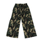 Next trousers 5-6 years khaki and brown camo wide leg pull up cotton