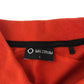 MA.Strum polo shirt men's S orange plain with white logo cotton