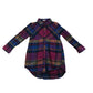 Next Shirt Age 6 Multicolour Check Button Up Cotton