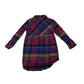 Next Shirt Age 6 Multicolour Check Button Up Cotton