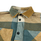 Zara shirt 6-7 years mustard and sage checked flannel cotton