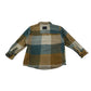 Zara shirt 6-7 years mustard and sage checked flannel cotton