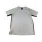 Nike sport top 13-14 years white and black short sleeve panelled design