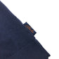 Ted Baker Blouse Age 8 Navy Blue Short Sleeve Decorated Neckline Cotton